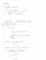 Notes over magnetism