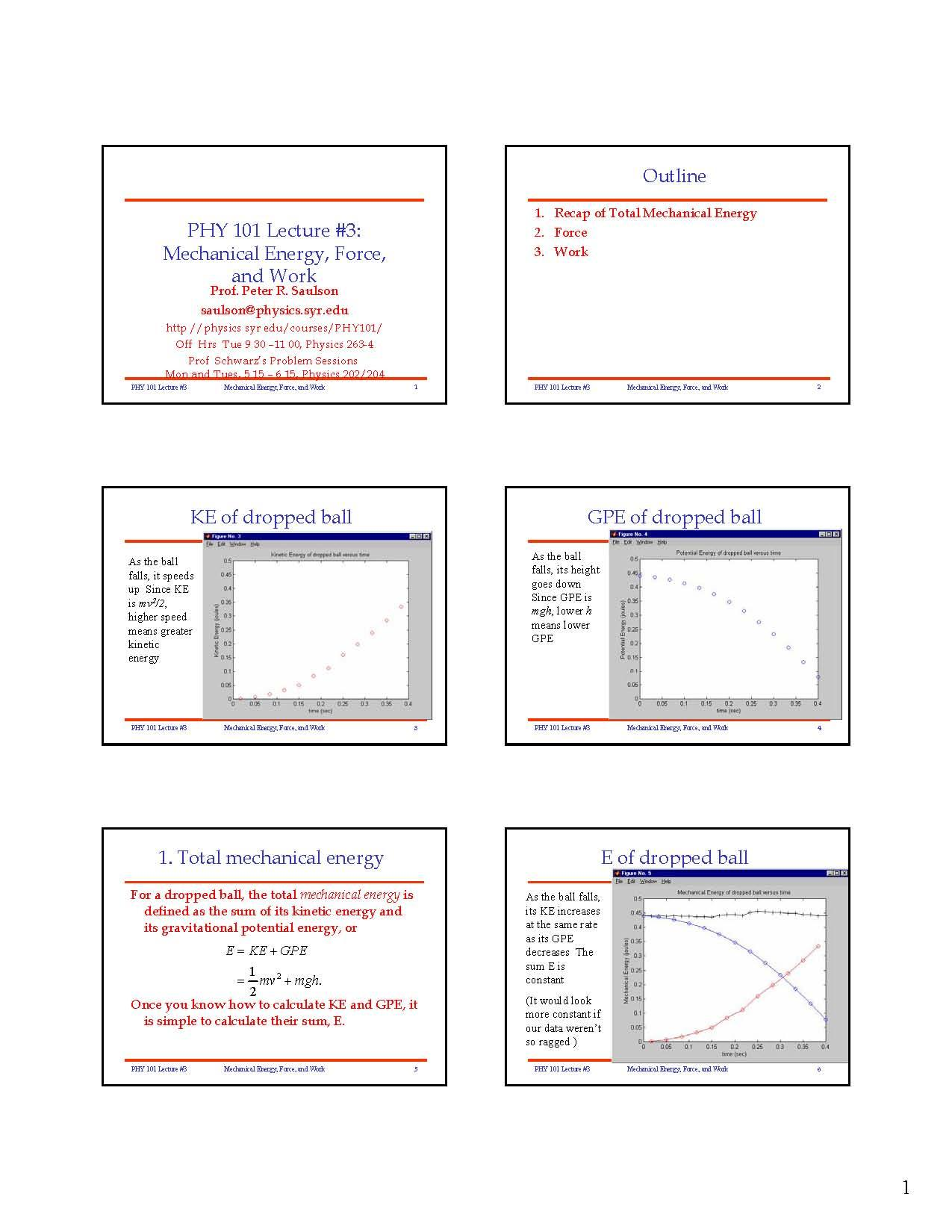 Major Concepts of Physics I