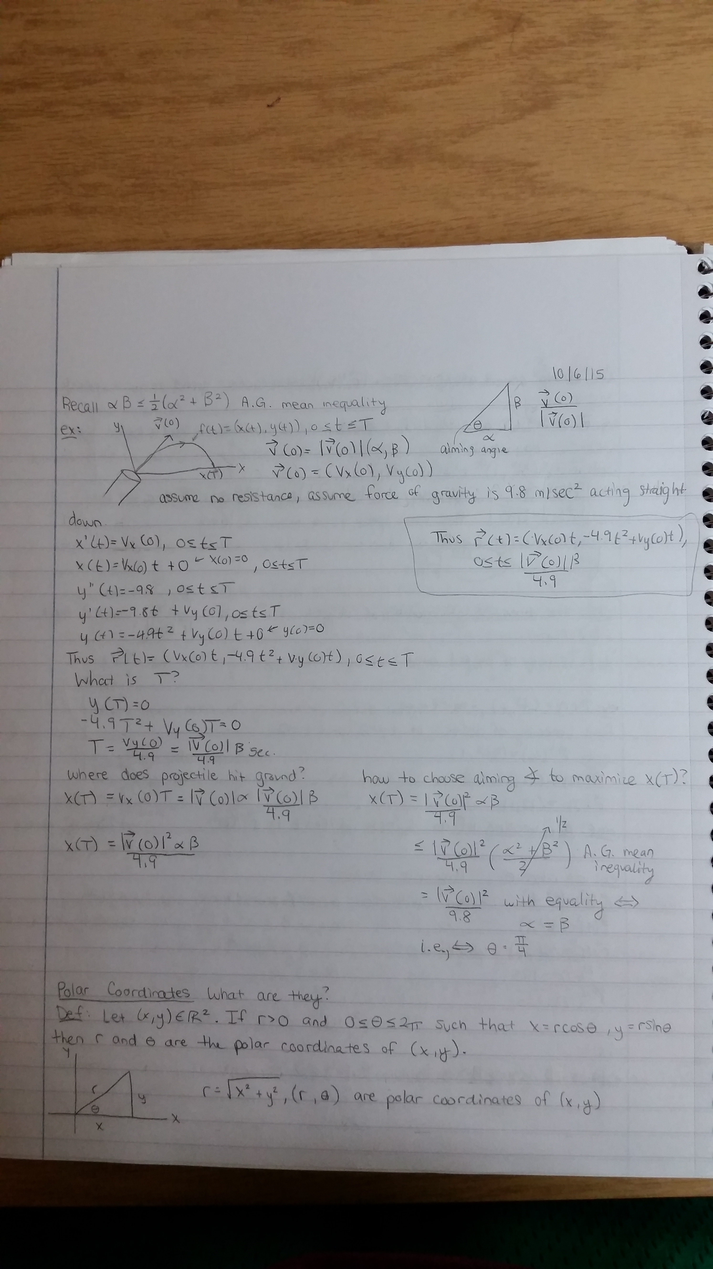 calc II notes - week 6
