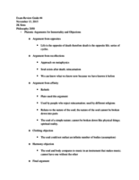 Exam Review Guide #4