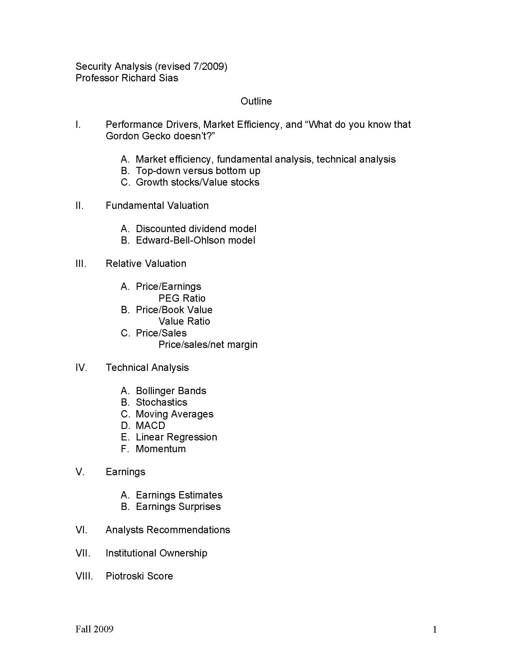 [M] Cougar Investment Fund I