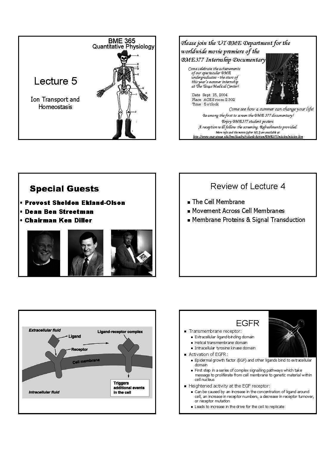 QUANTITATIVE ENGR PHYSIOL I