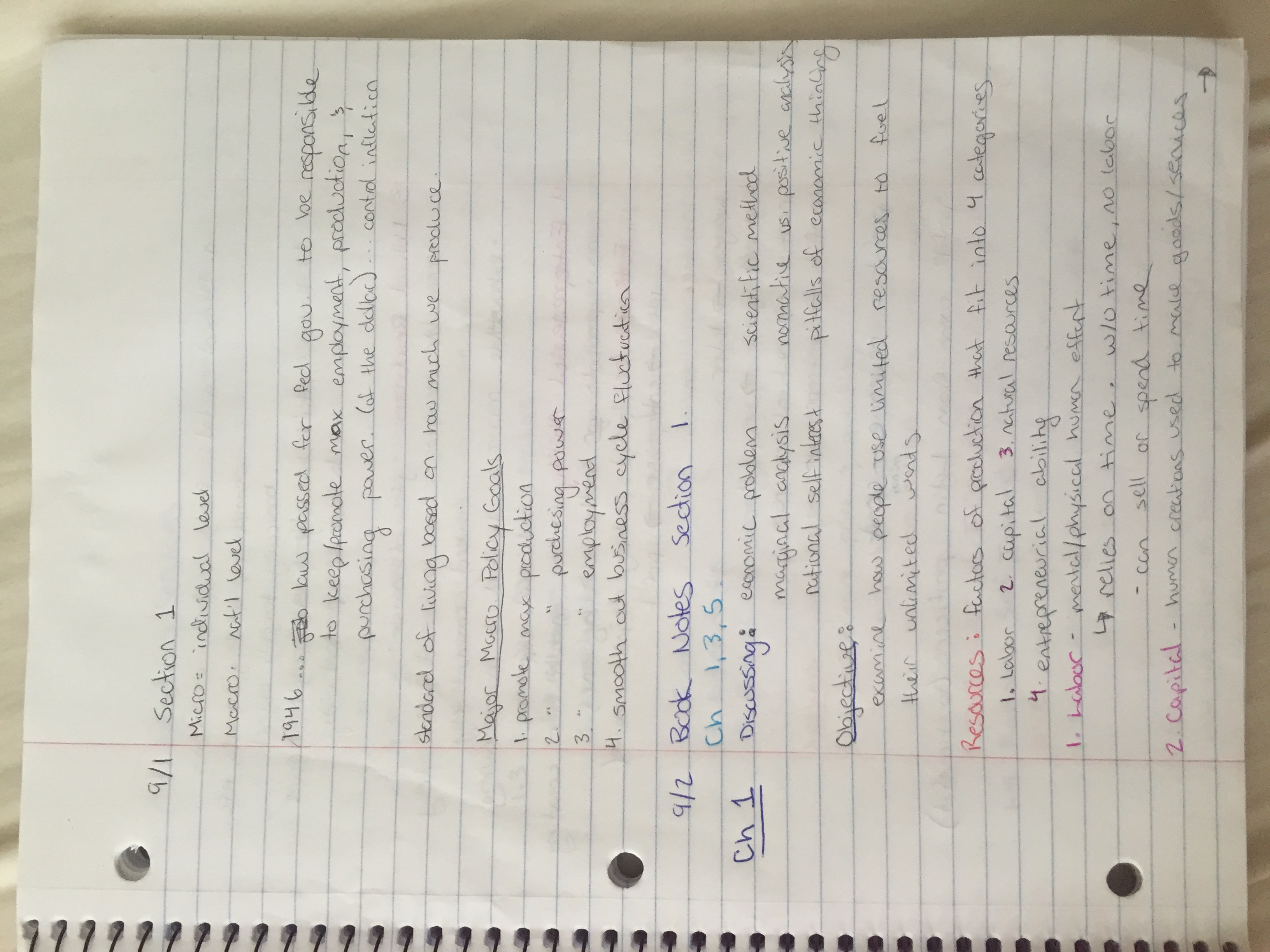 Chapter 1 Notes