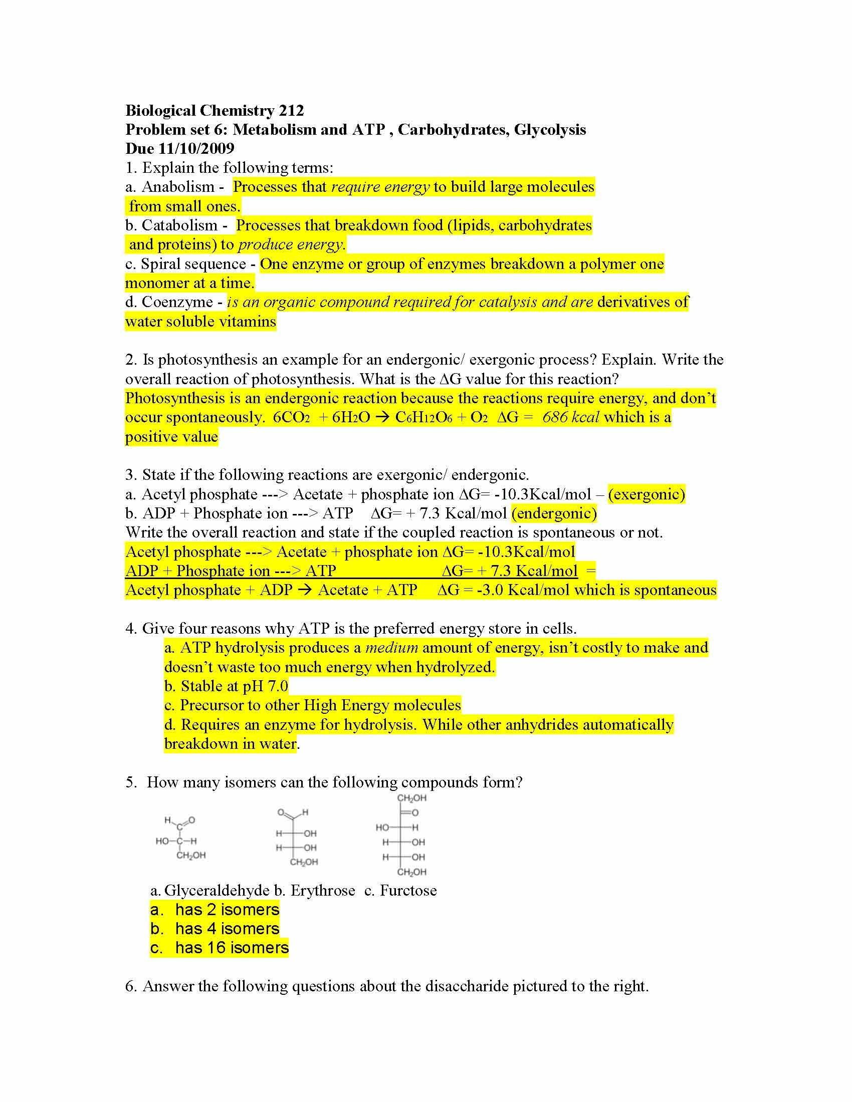 Descriptive Biochem