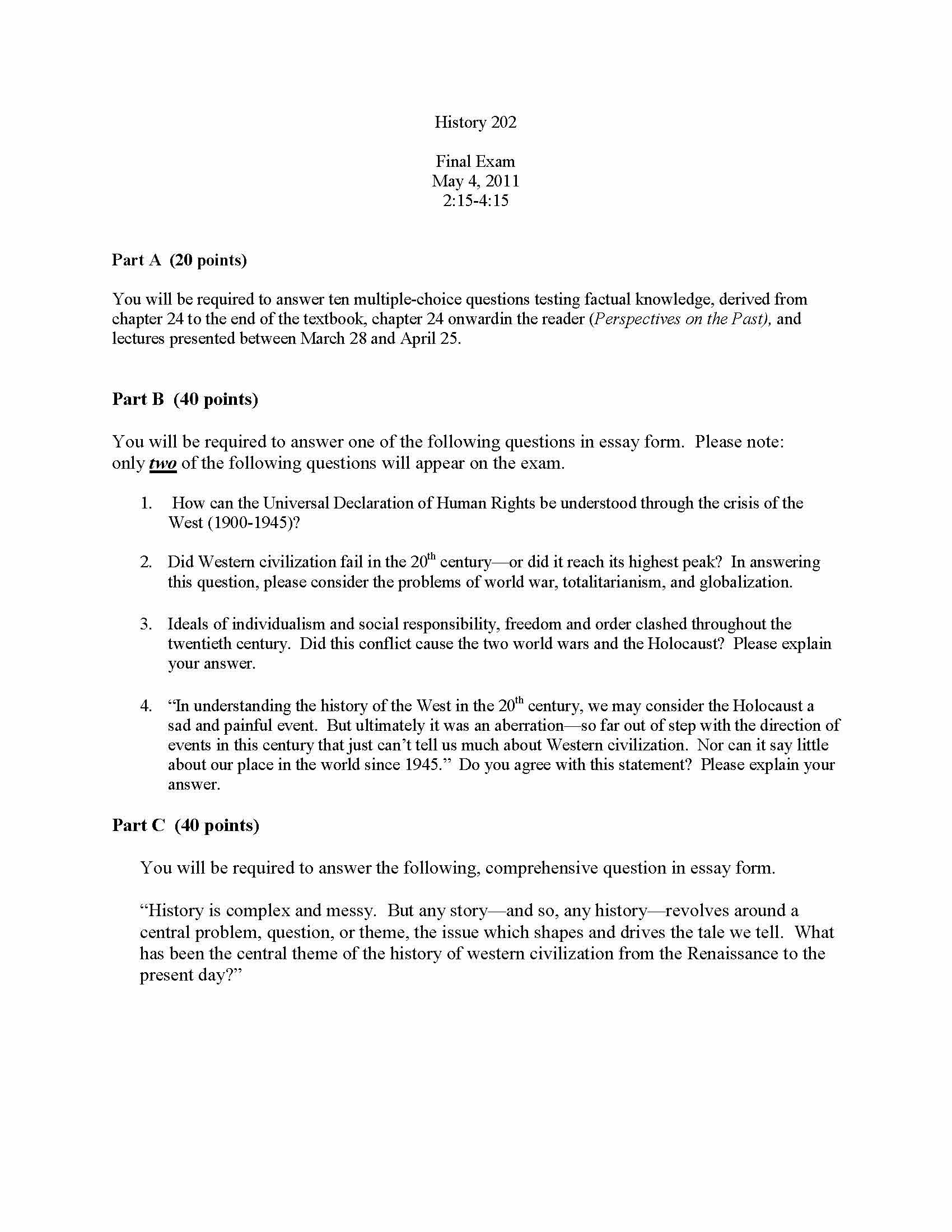 INTR WESTERN CIV II