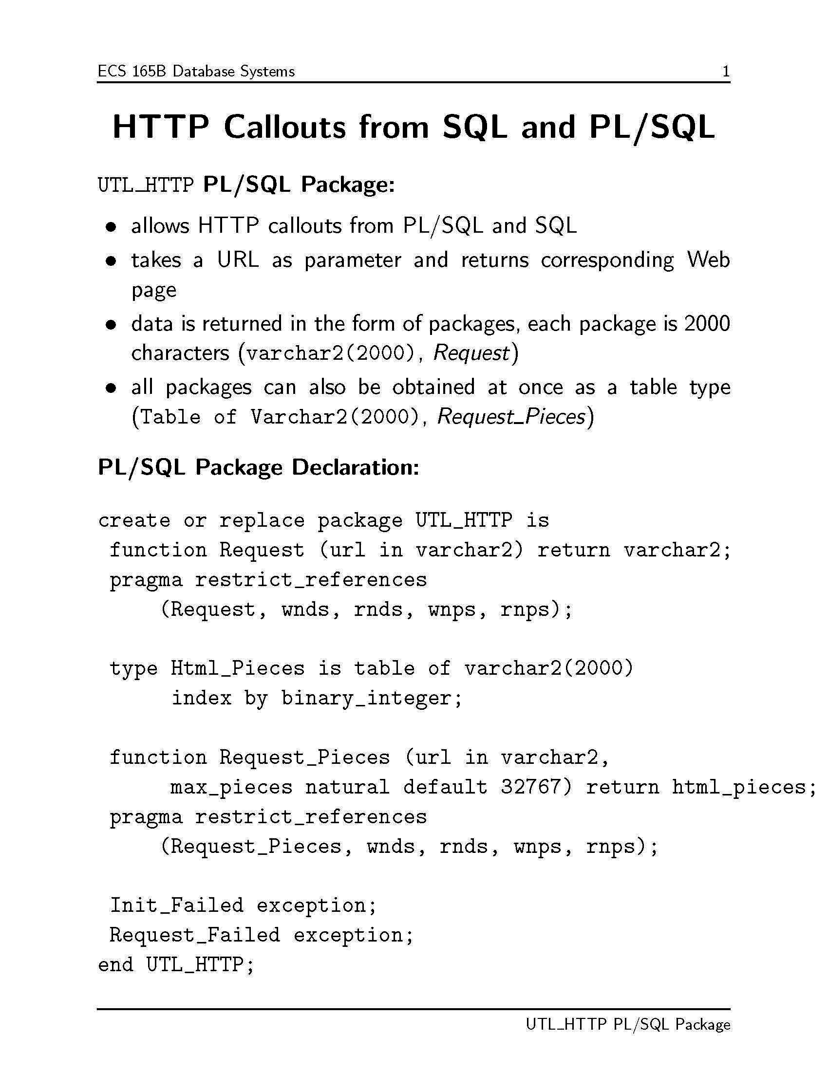 Database Systems