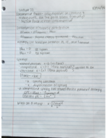 Week 10 Notes- Physics 2010