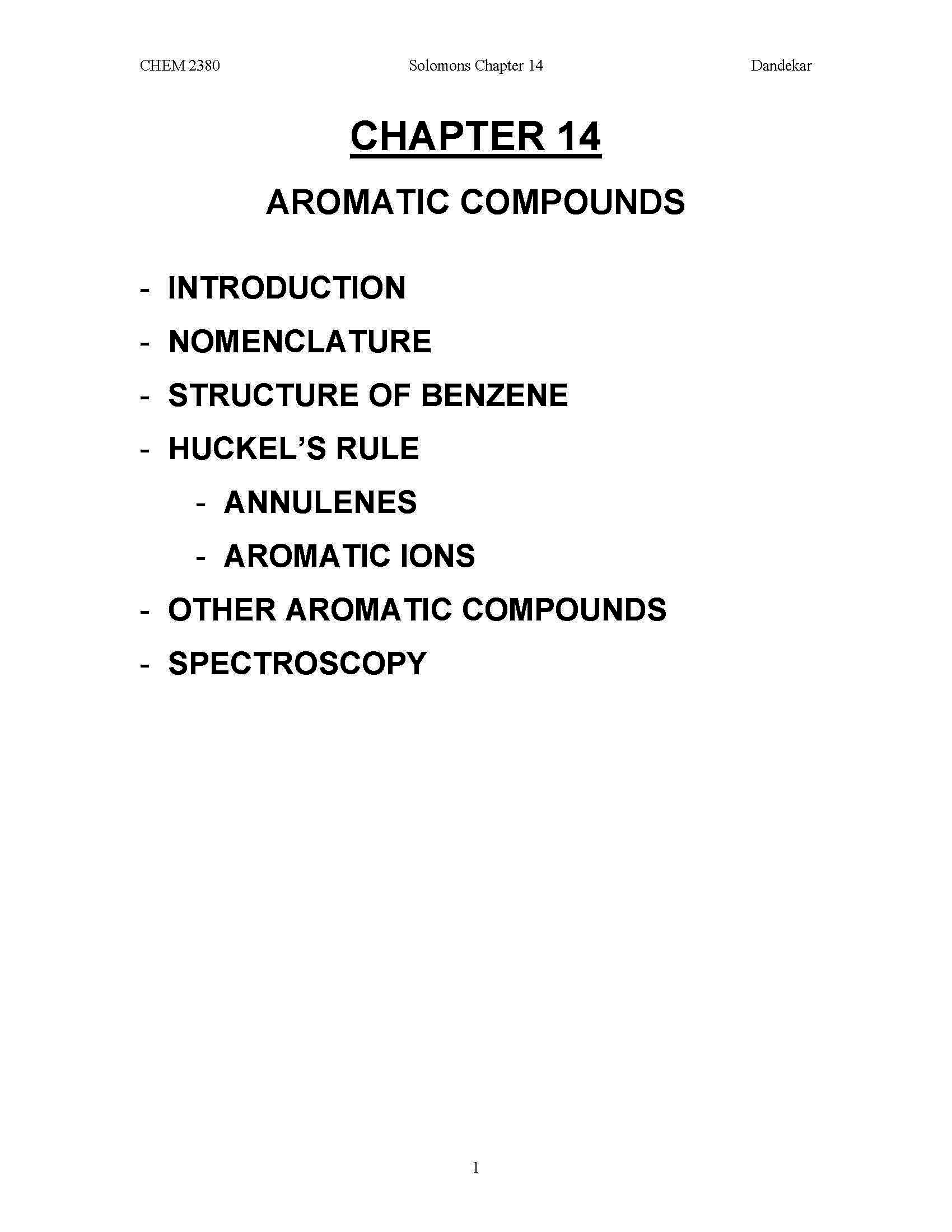 Organic Chemistry