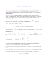 Chem 130 chapter 15 notes