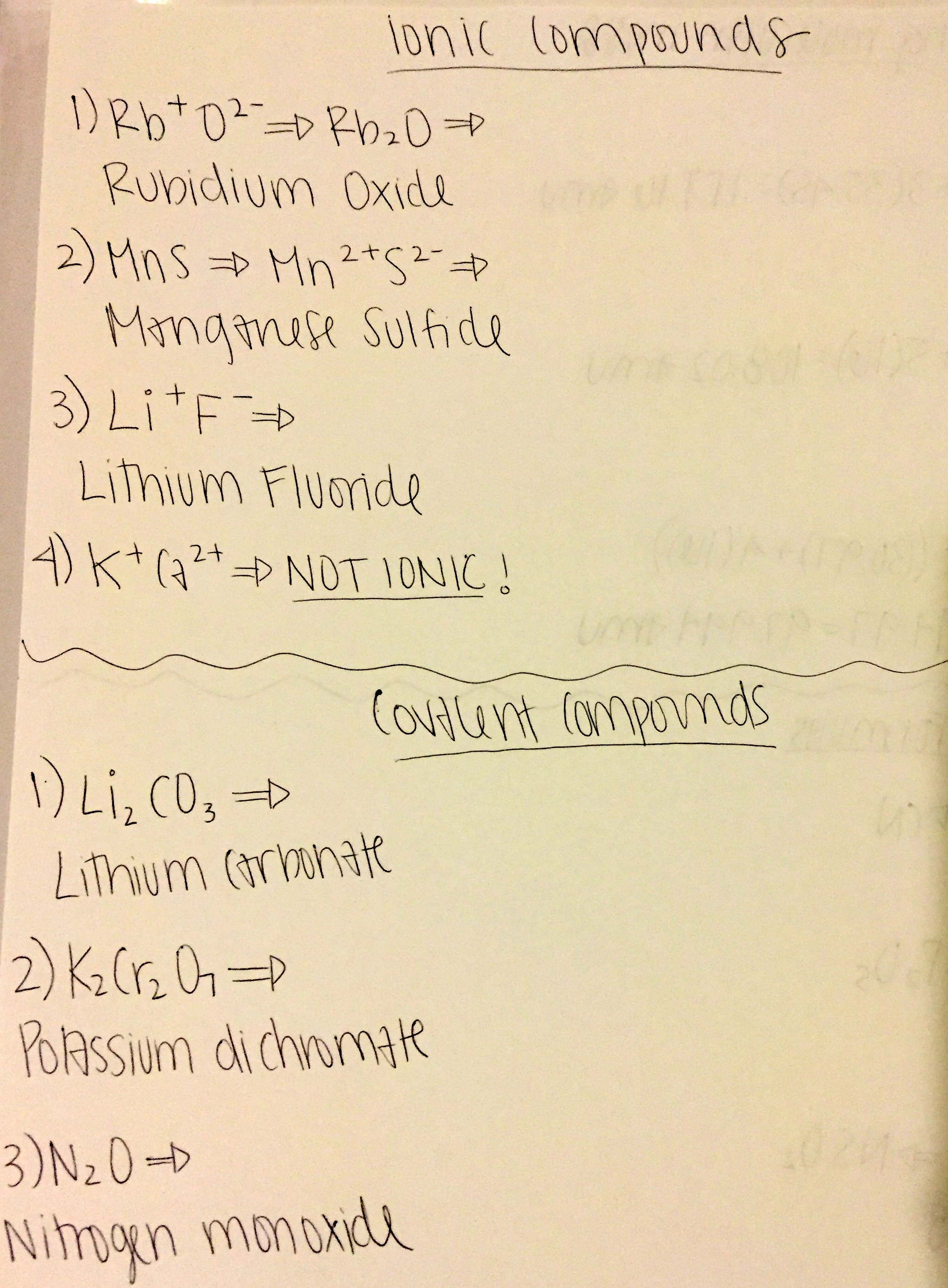 CHEM 1030 Cagg Chapter 5 Practice Problems