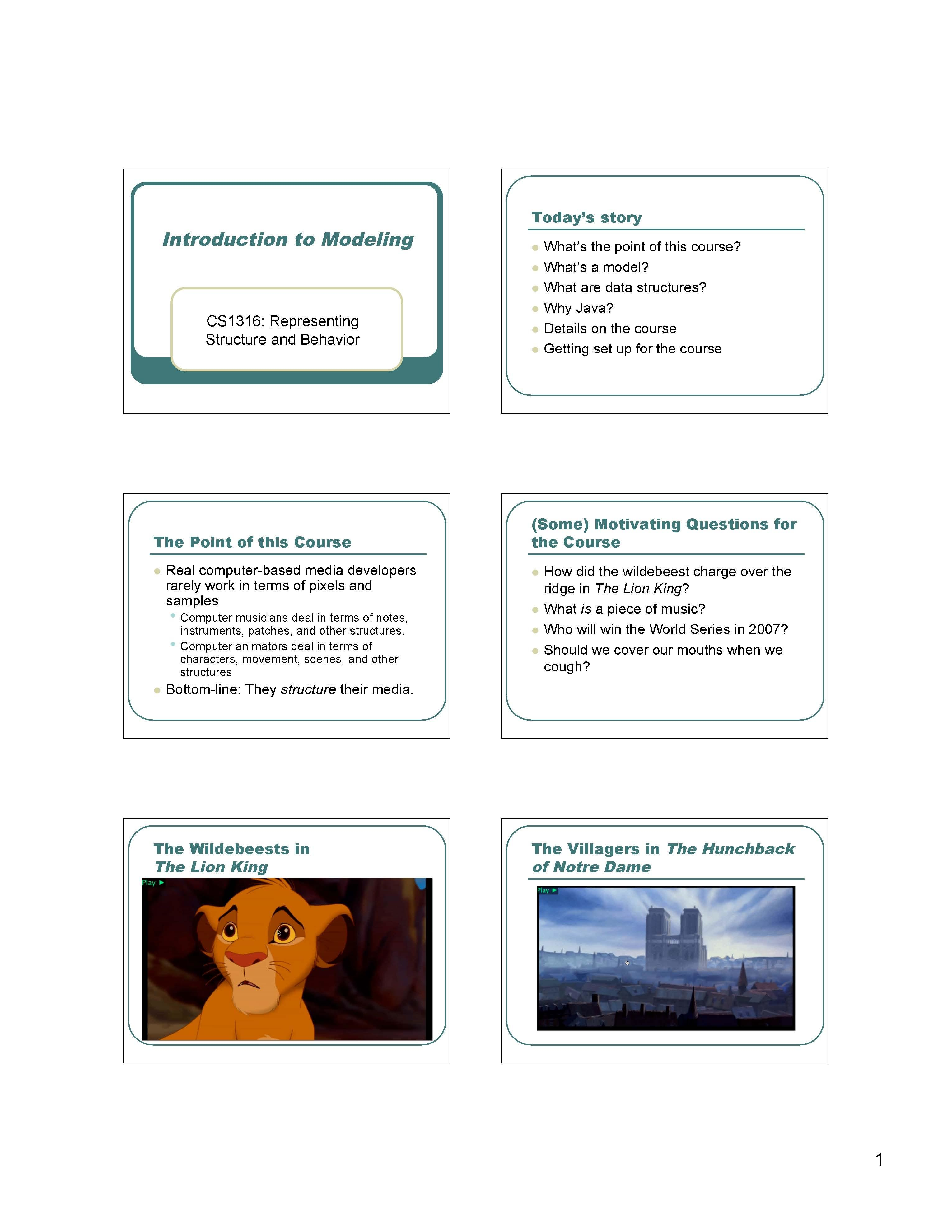 Rep Structure & Behavior