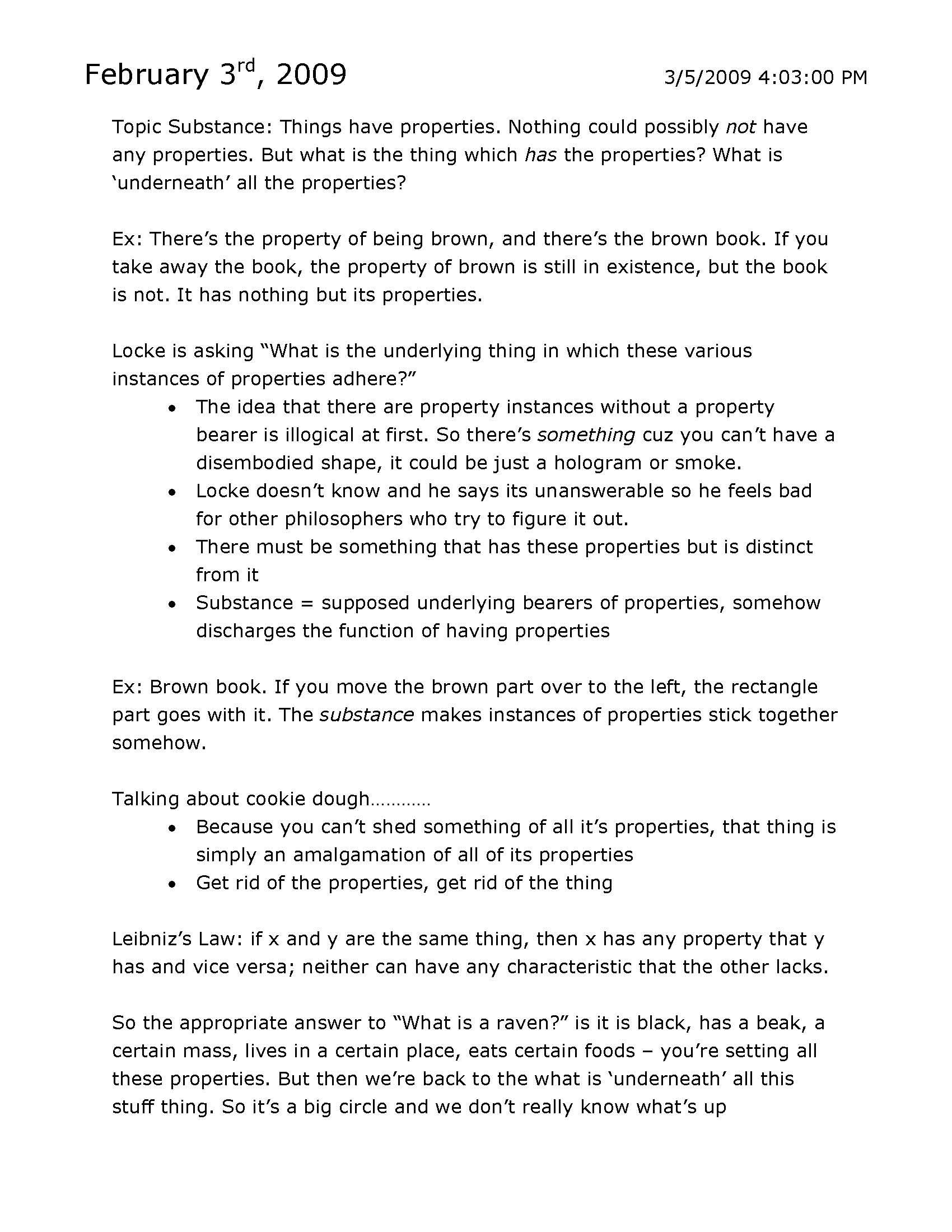 MODERN WESTERN PHILOSOPHY