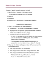 Week 2 Lesson Outline