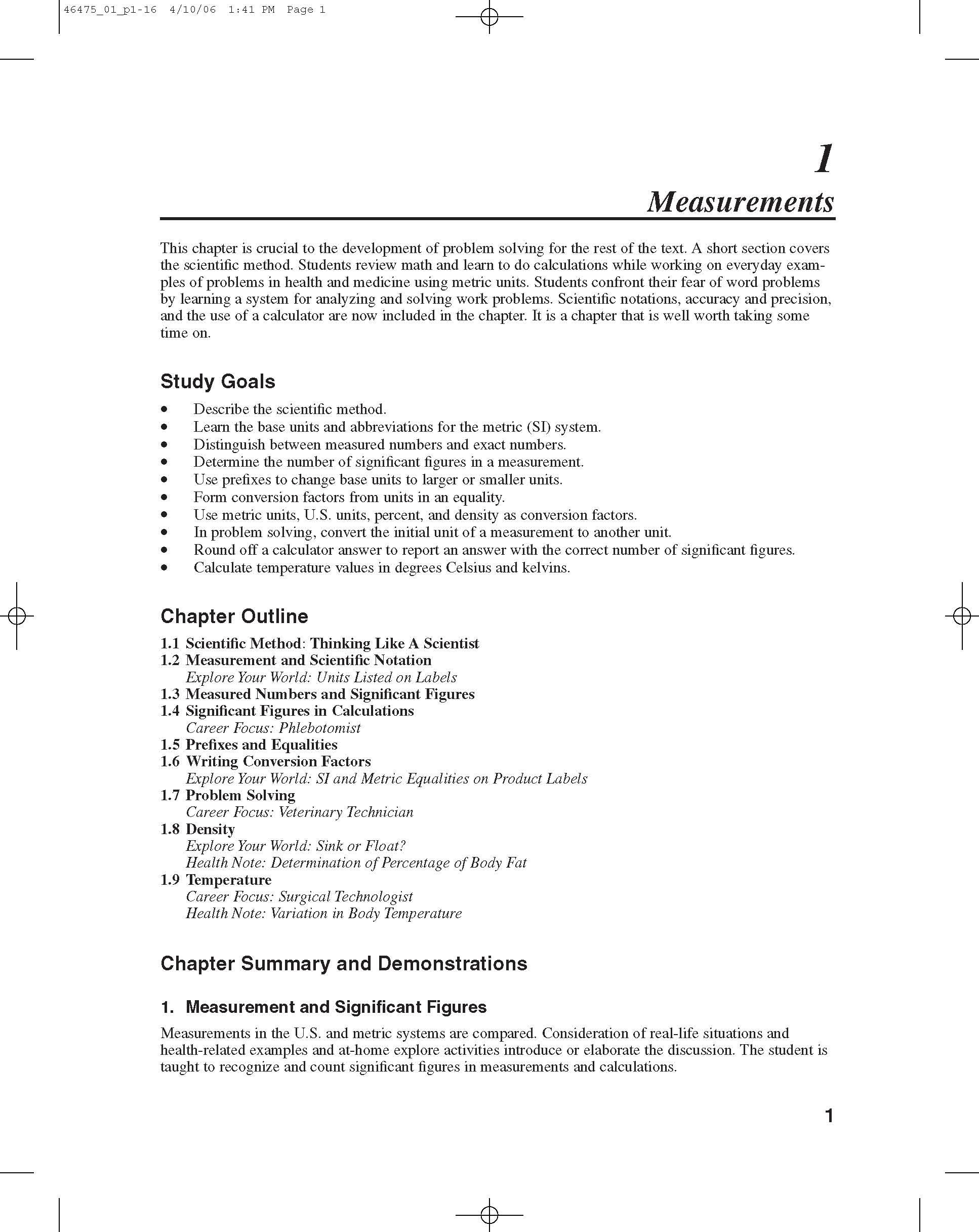 Survey of Chemistry II