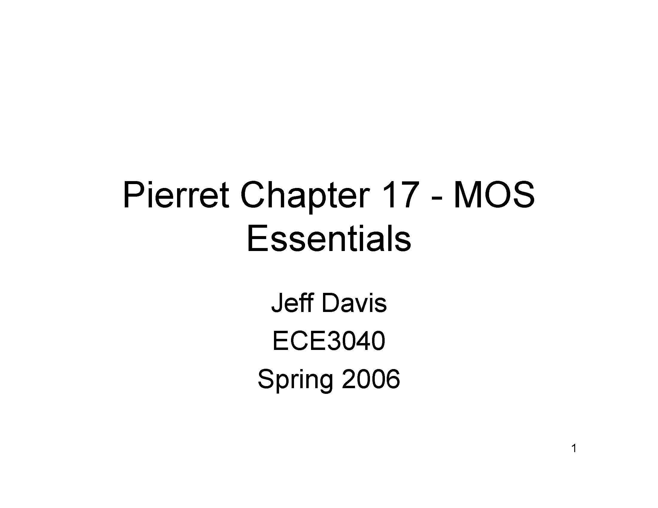 Microelectronic Circuits