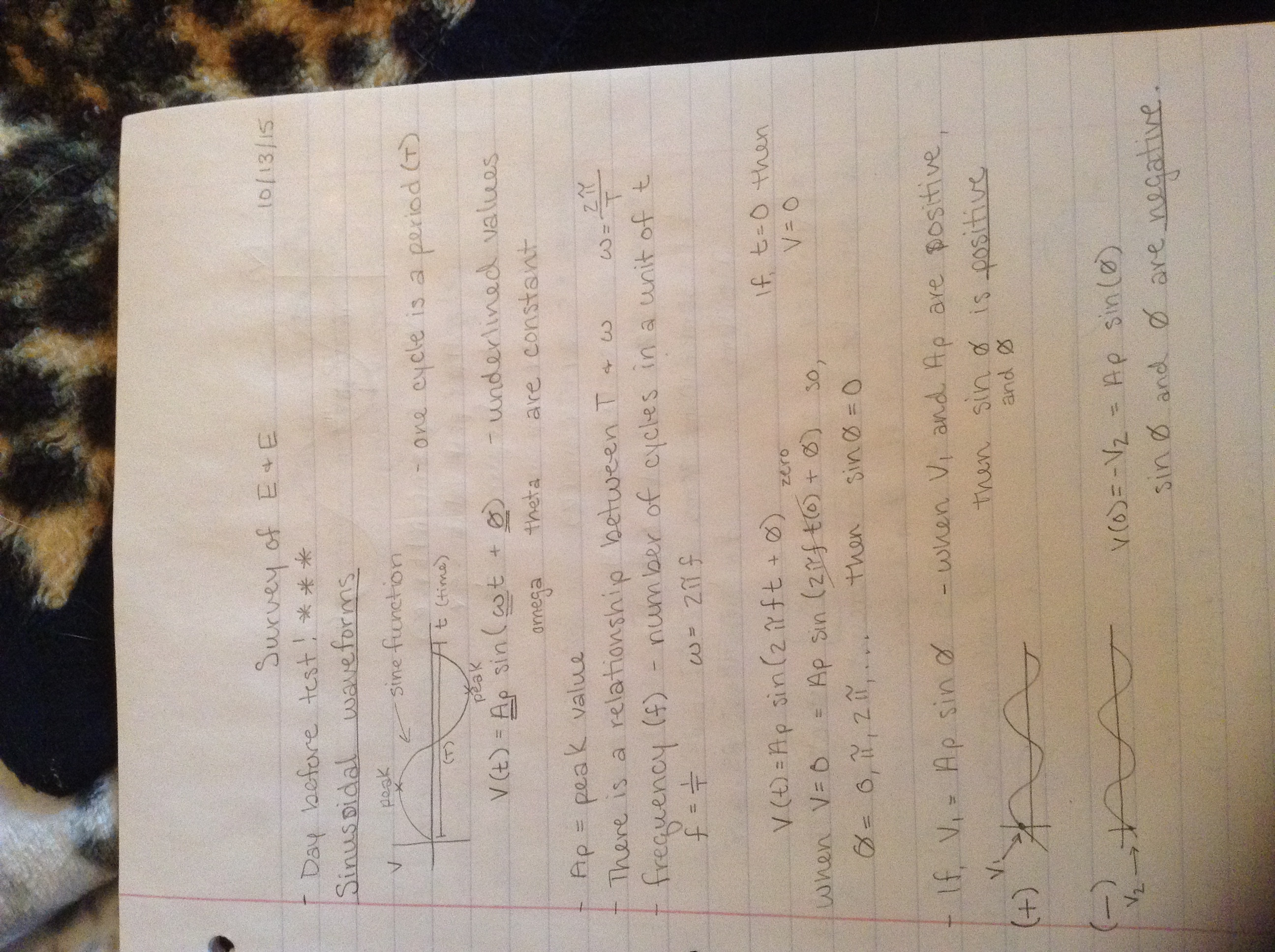 Week 7 notes 10-13-15