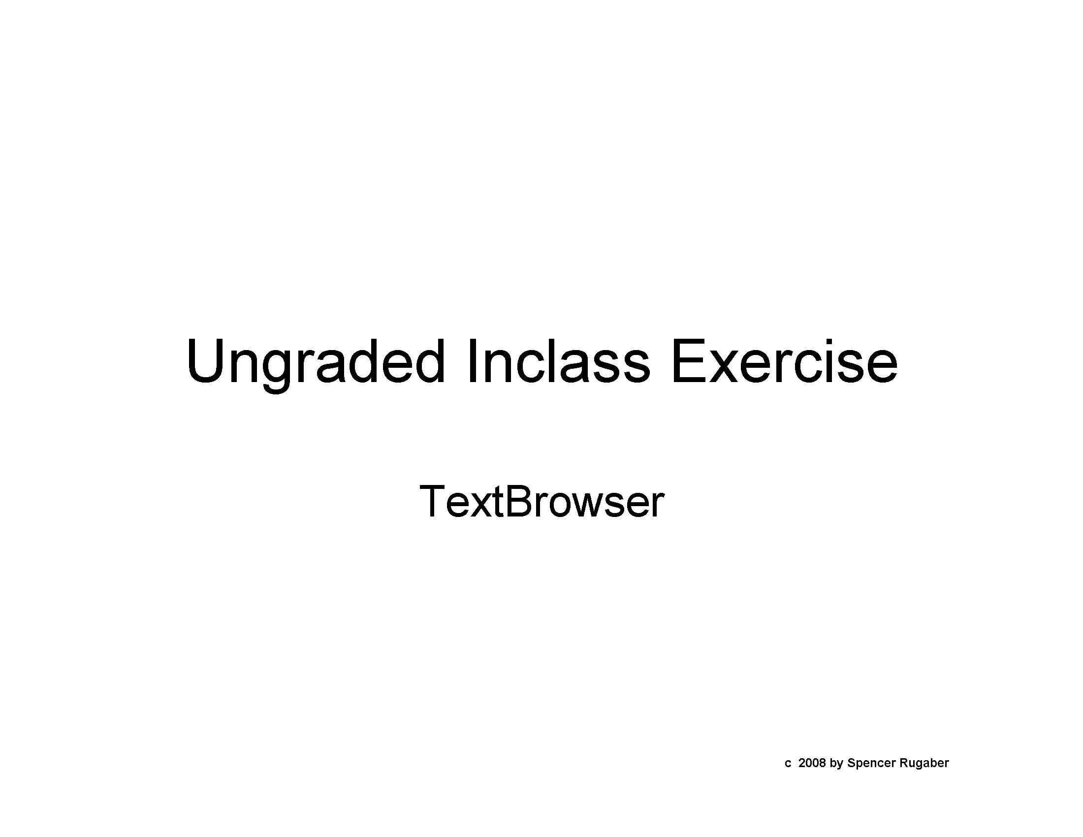 Software Arch & Design