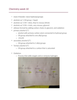 Chem week 10 notes