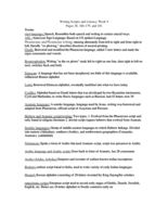 Week 9 writing scripts and literacy 