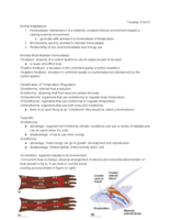 BIO 366 notes 2/16-2/18