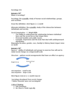 Exam 1 Notes