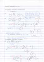 Organic Chemistry II Lecture Notes 9/28-10/2