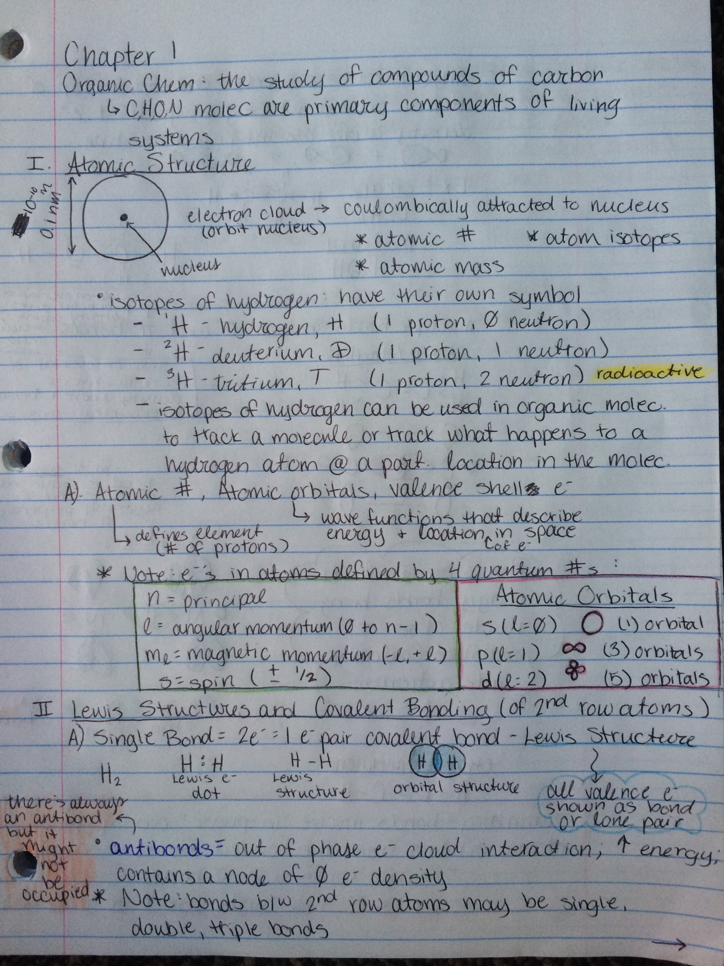 Week 1 Notes (First two days of Class)