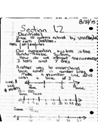 Week Two Notes (9/31 - 9/3)