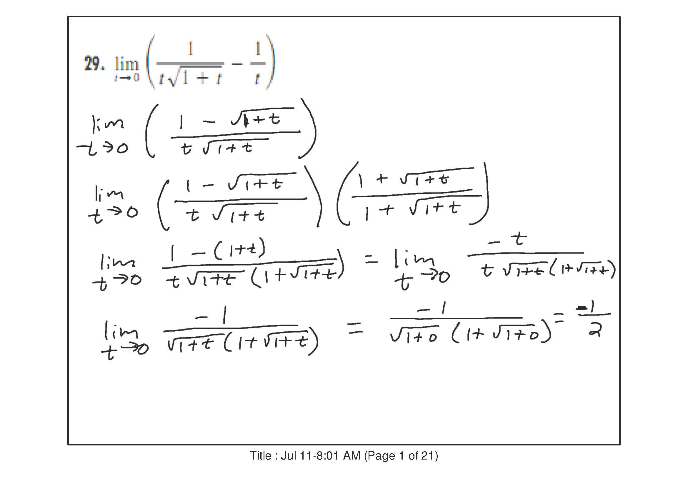 Calculus Analytic Geometry II
