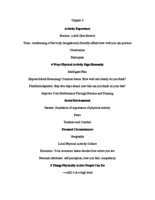 Kinesiology Chapter 3 