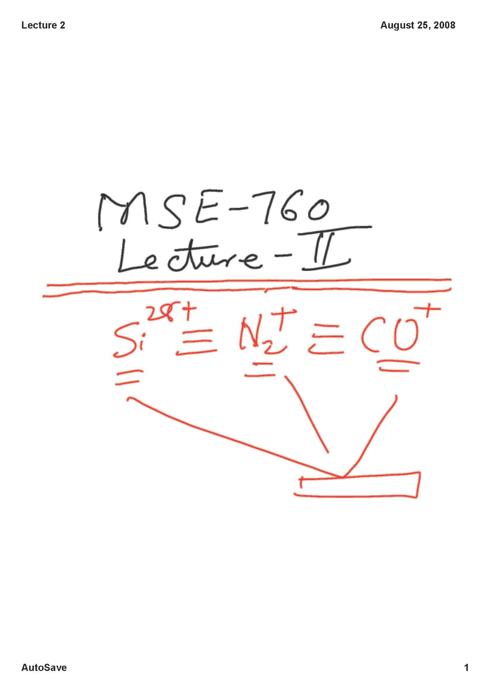 Materials Science in Processing of Semiconductor Devices