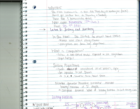 CS104 - Week 8 Notes