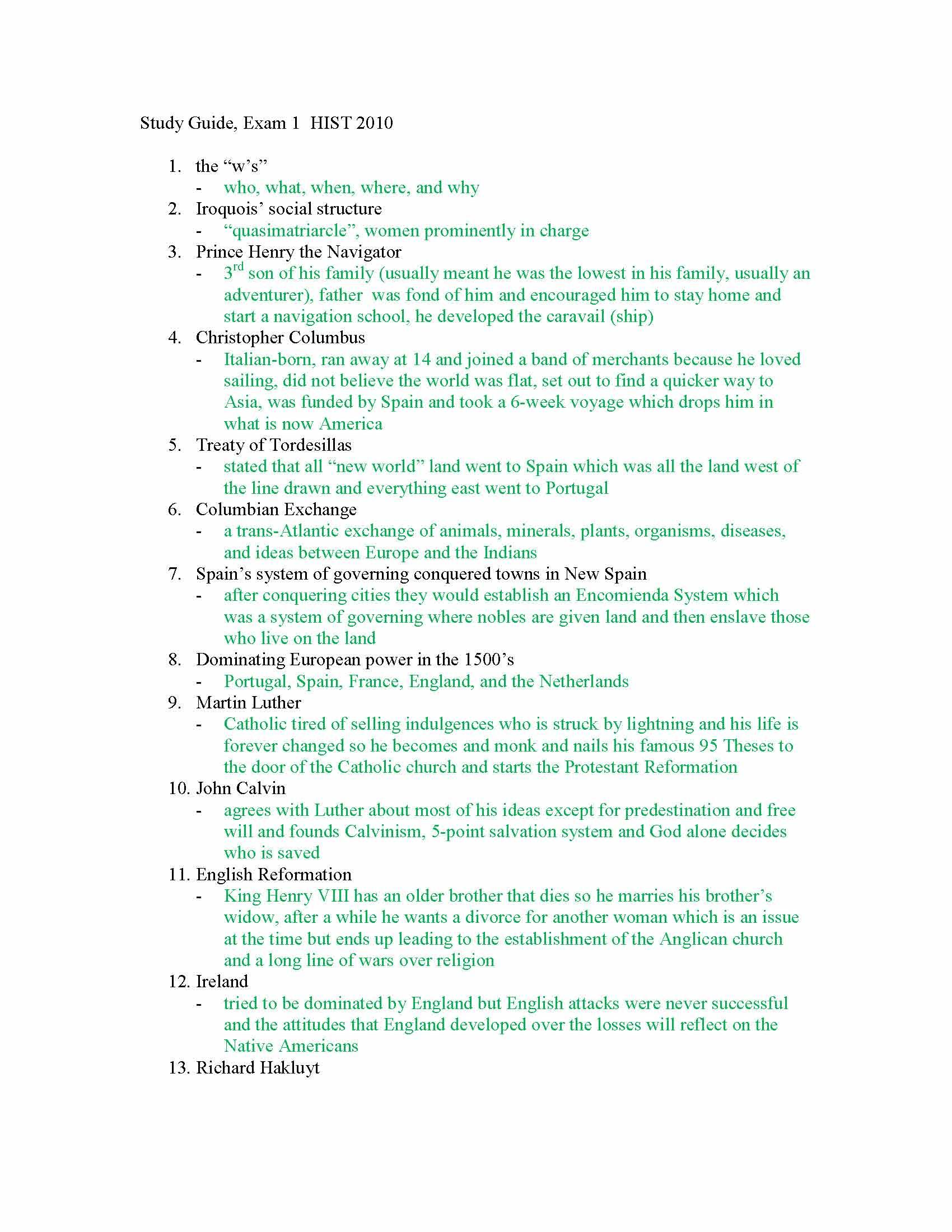 AnatomyPhysiology I