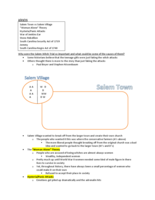 Week 5 HIST 120 Notes