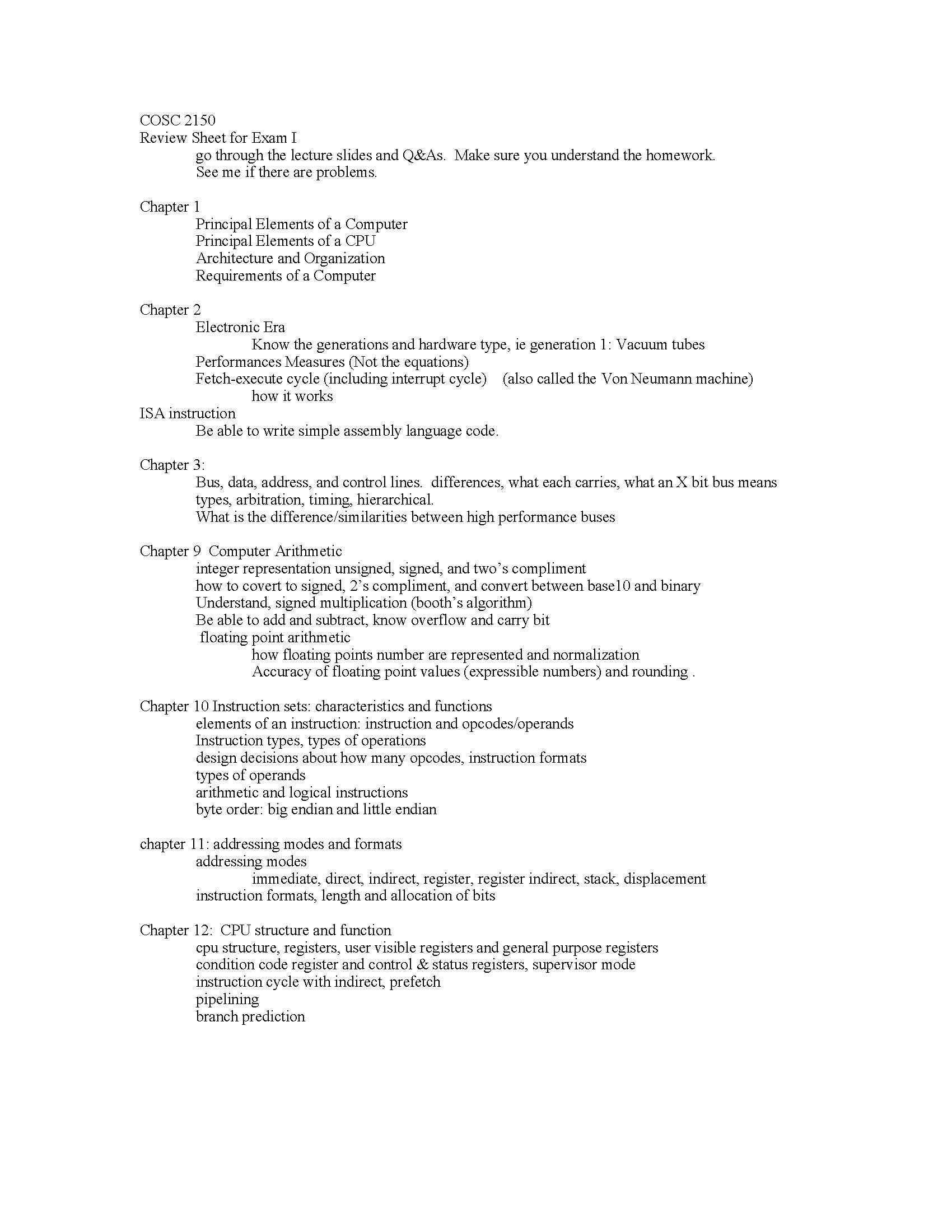 Computer Organization