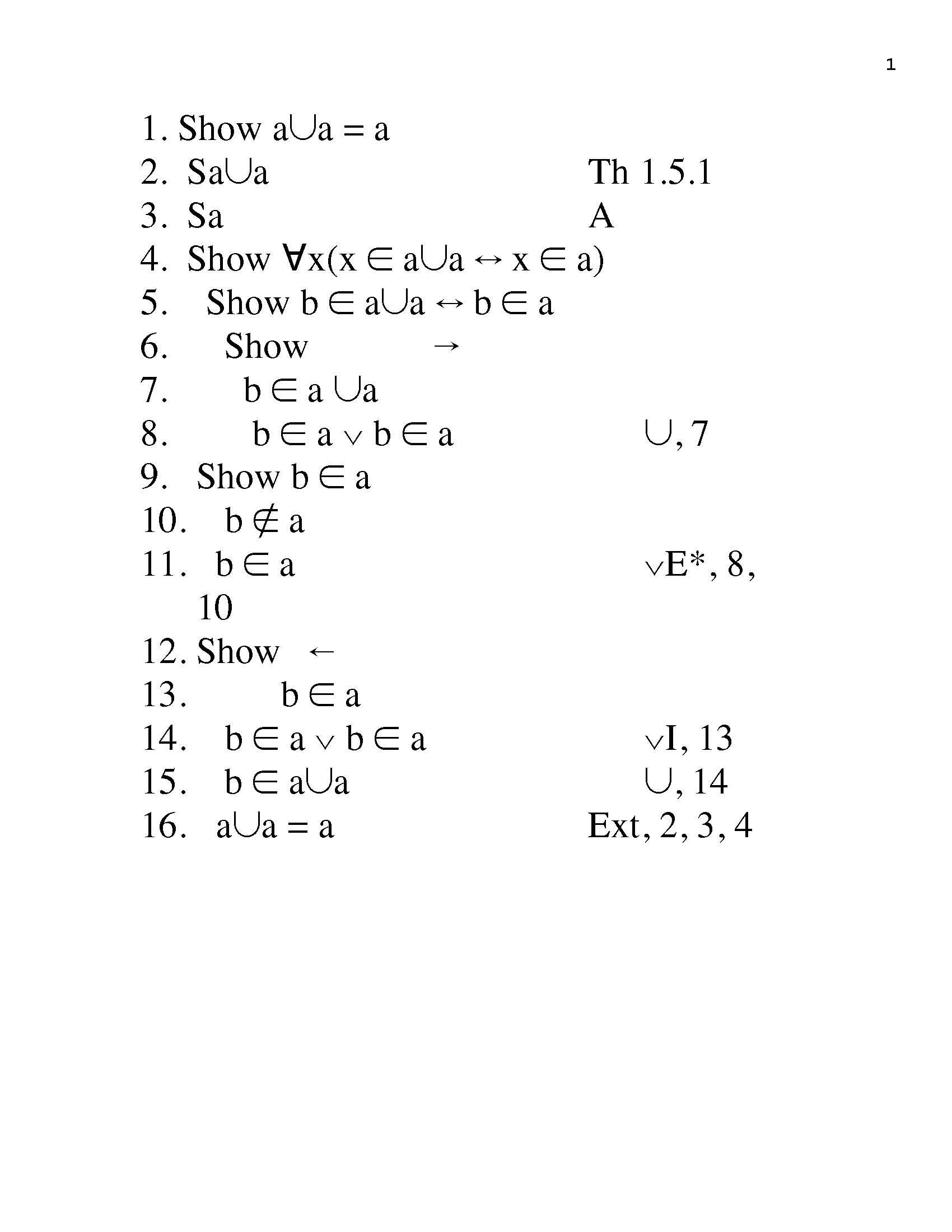 LOGIC, SETS, AND FUNCTIONS
