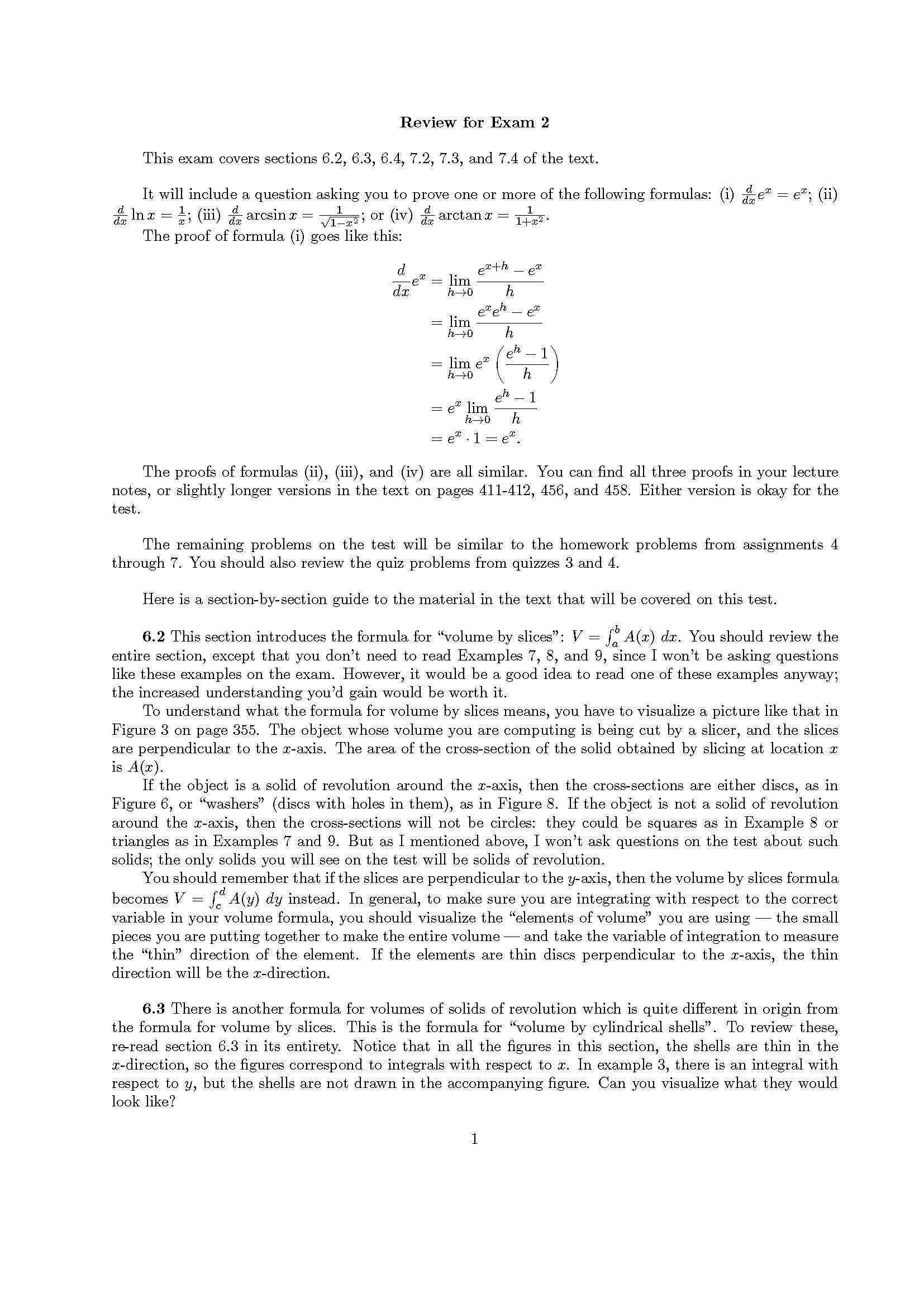 Calc & Analyt Geom II (HONORS)