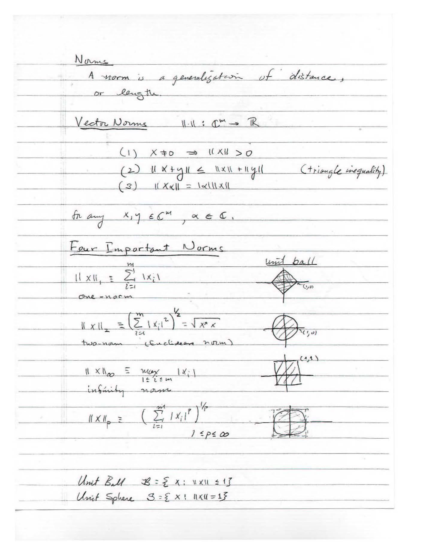 NUMERICAL LINEAR ALGEBRA