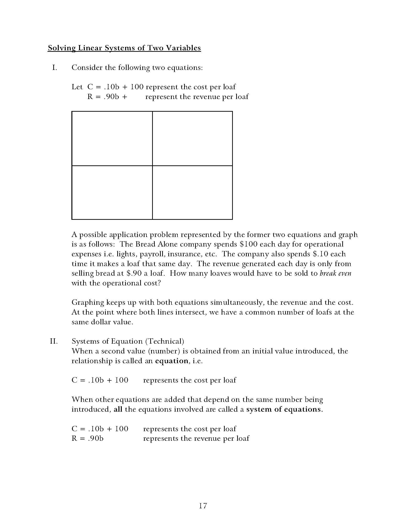 College Algebra LinC