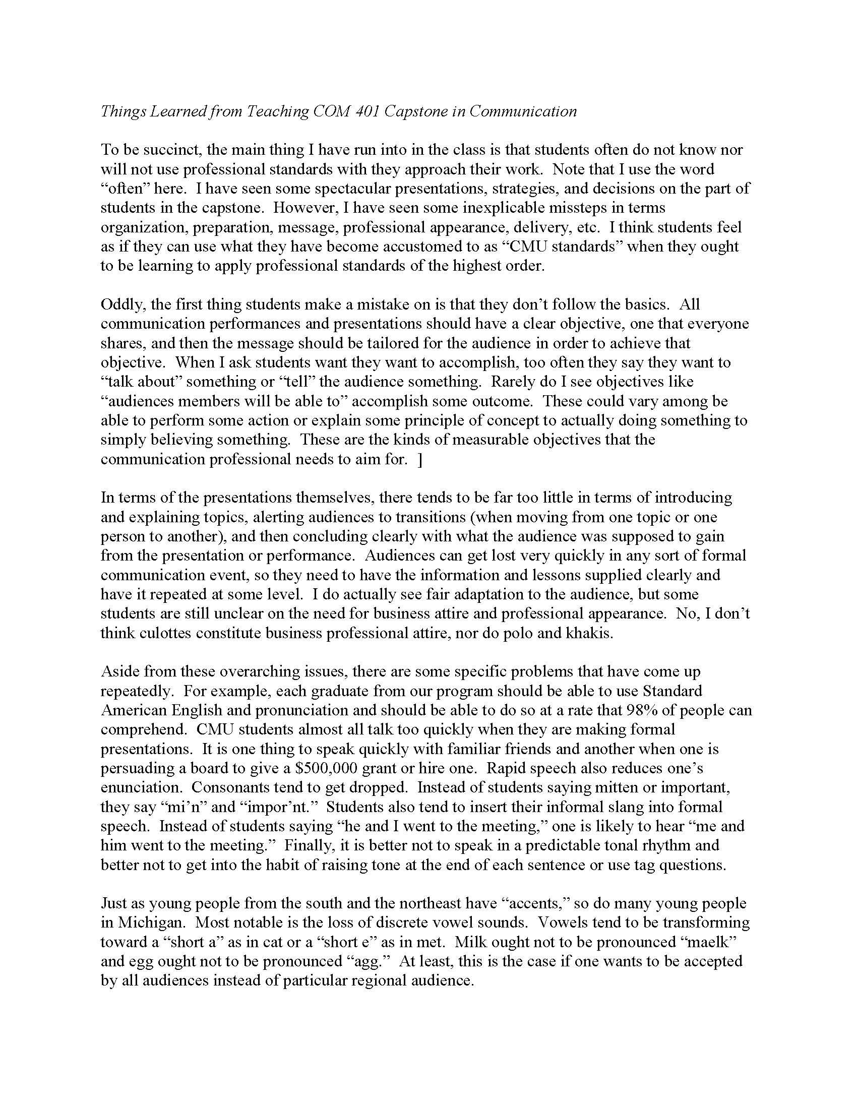 CapstoneinCommunication