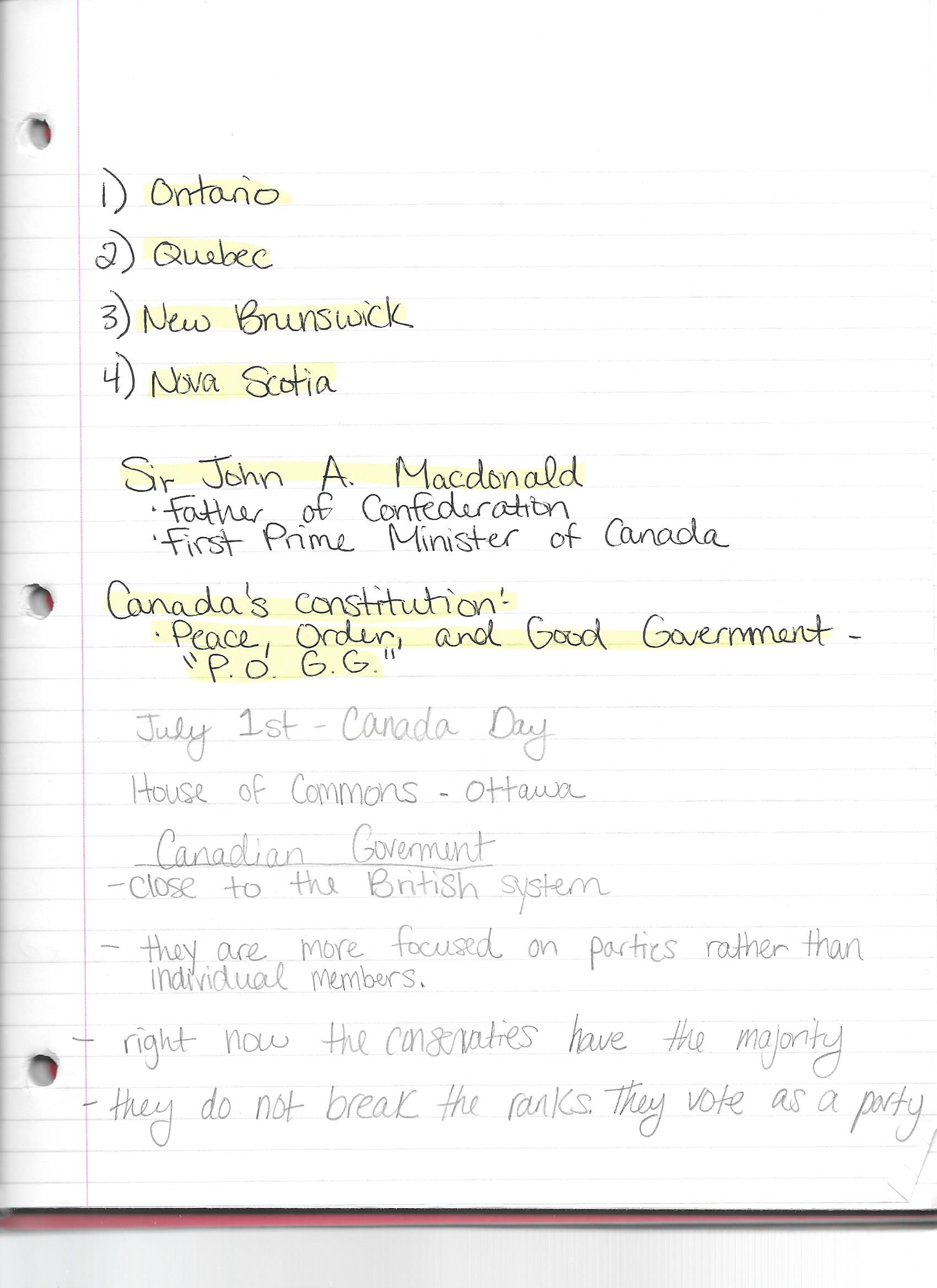 Week 3 & 4 Notes Plus Government Review