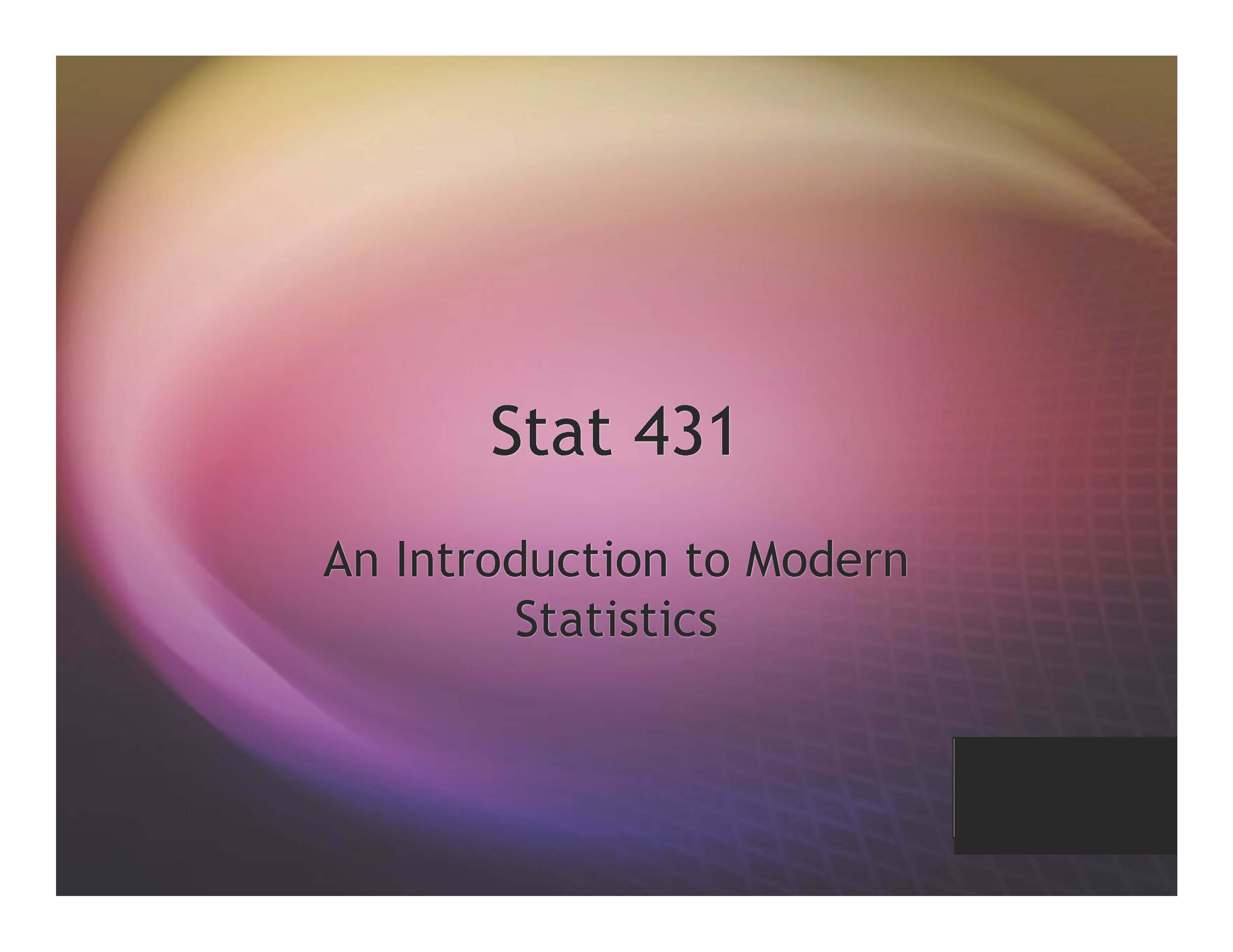 OVERVIEW OF MATHEMATICAL STATISTICS