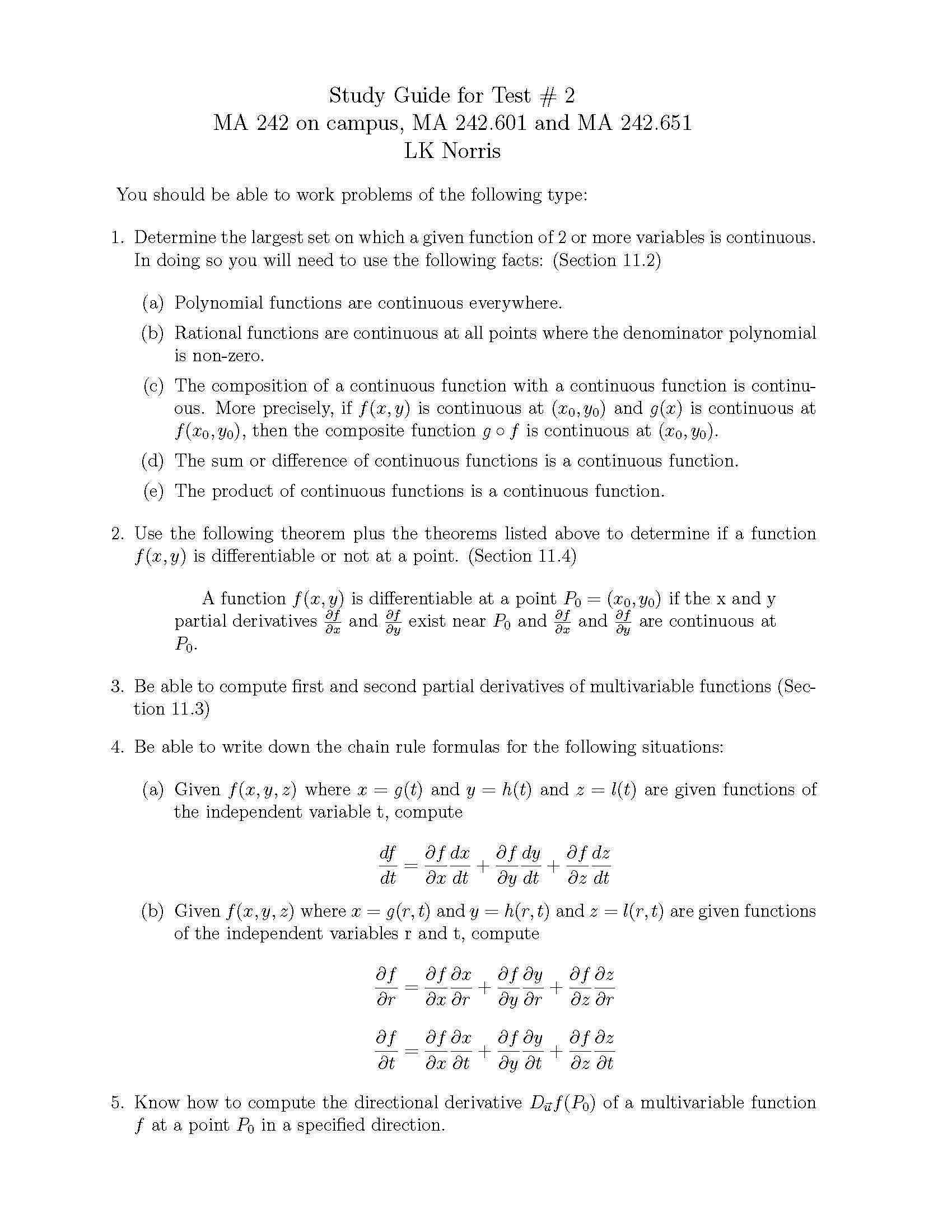 Calculus III
