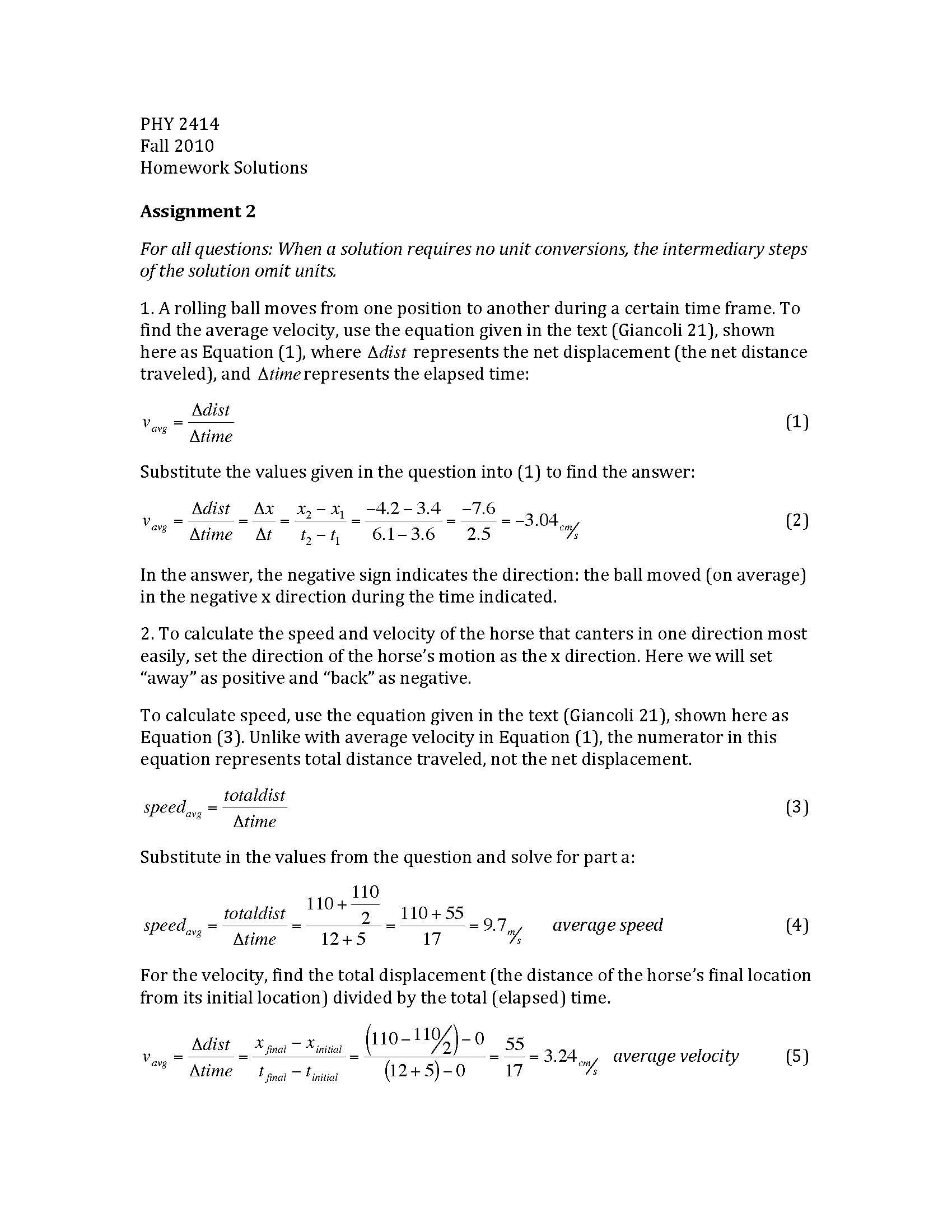 General Physics for Life Science Oriented Majors