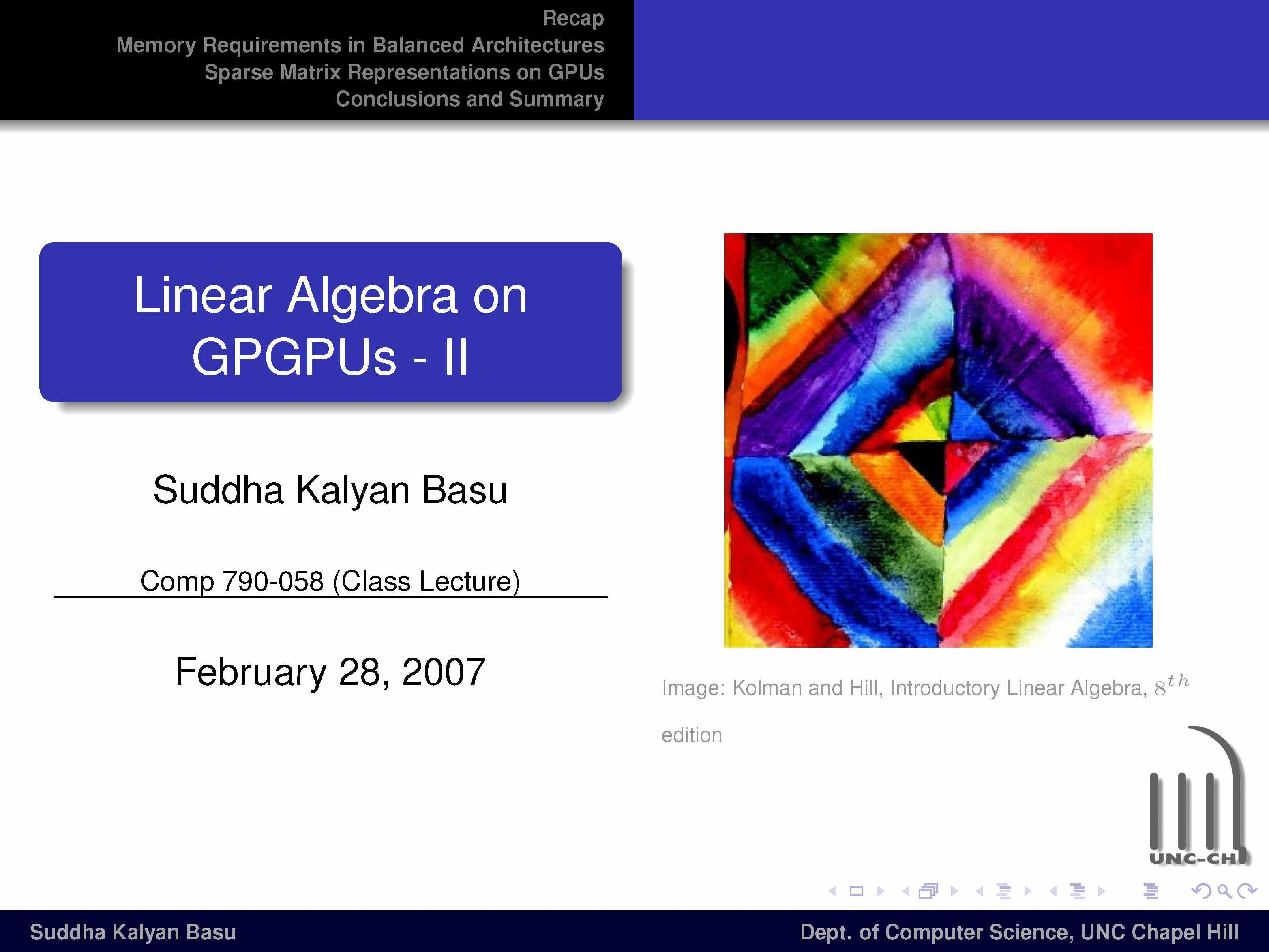 Topics in Computer Science