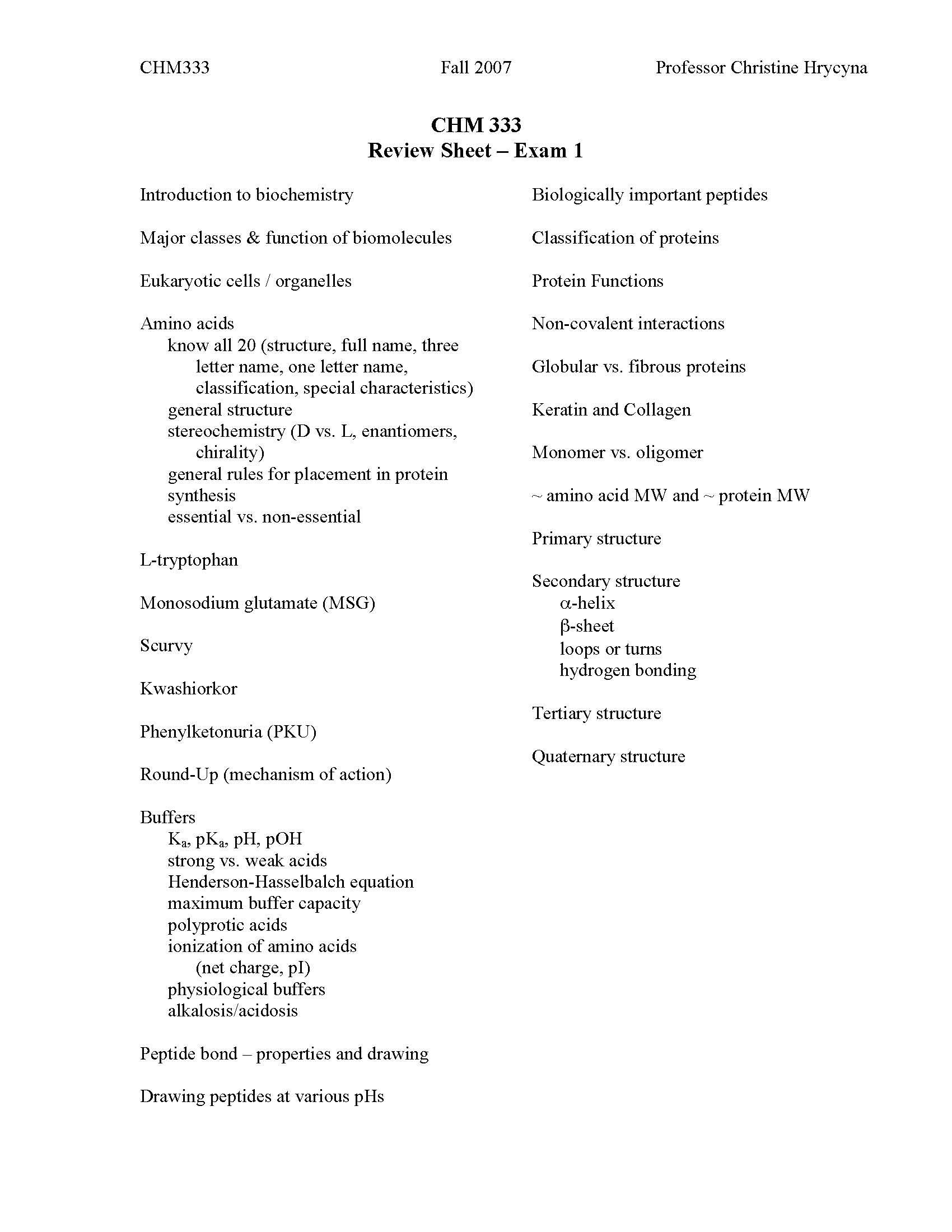 Principles Of Biochemistry