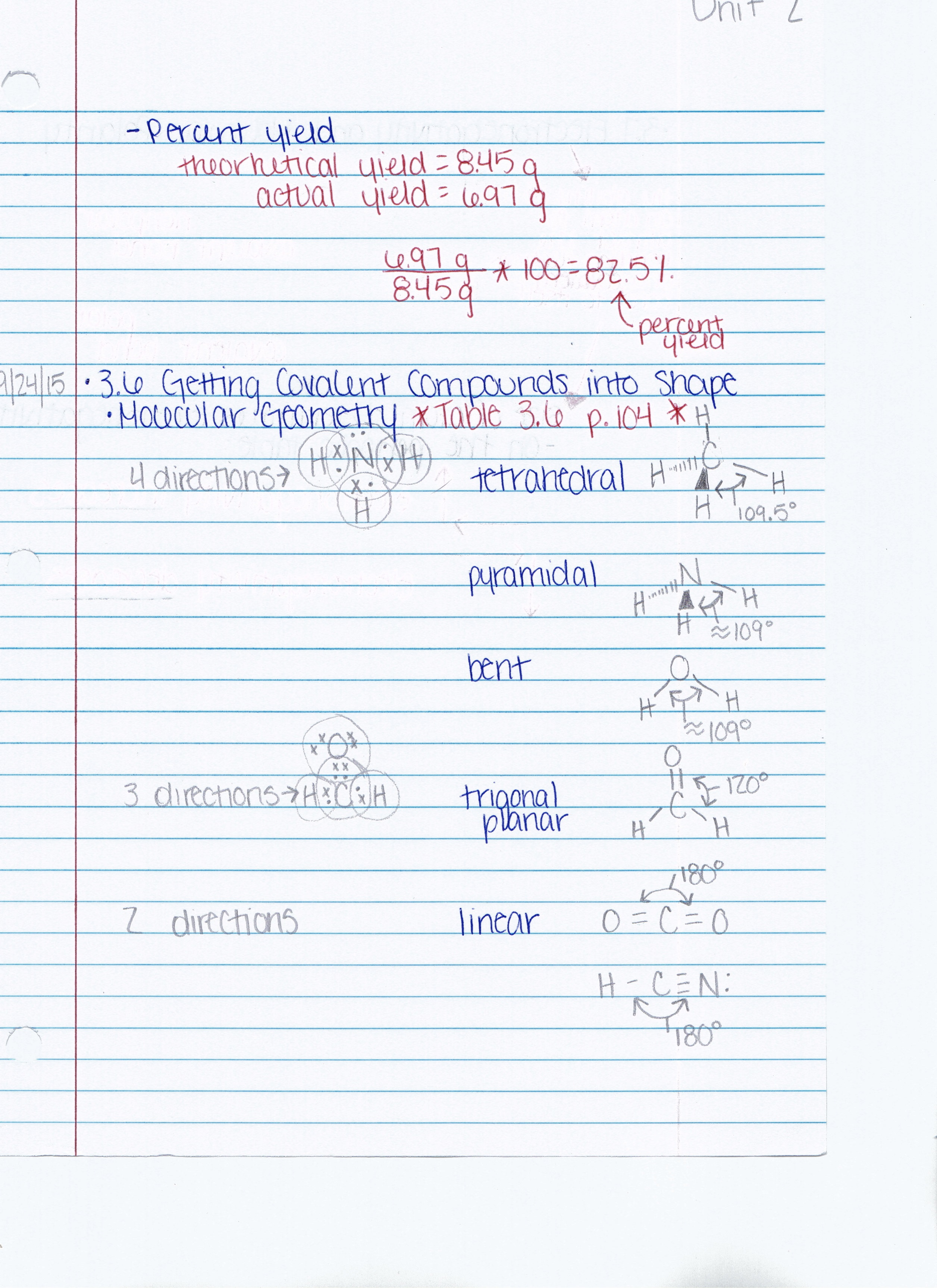 Stoichiometry, Electronegativity, and Molecular Polarity