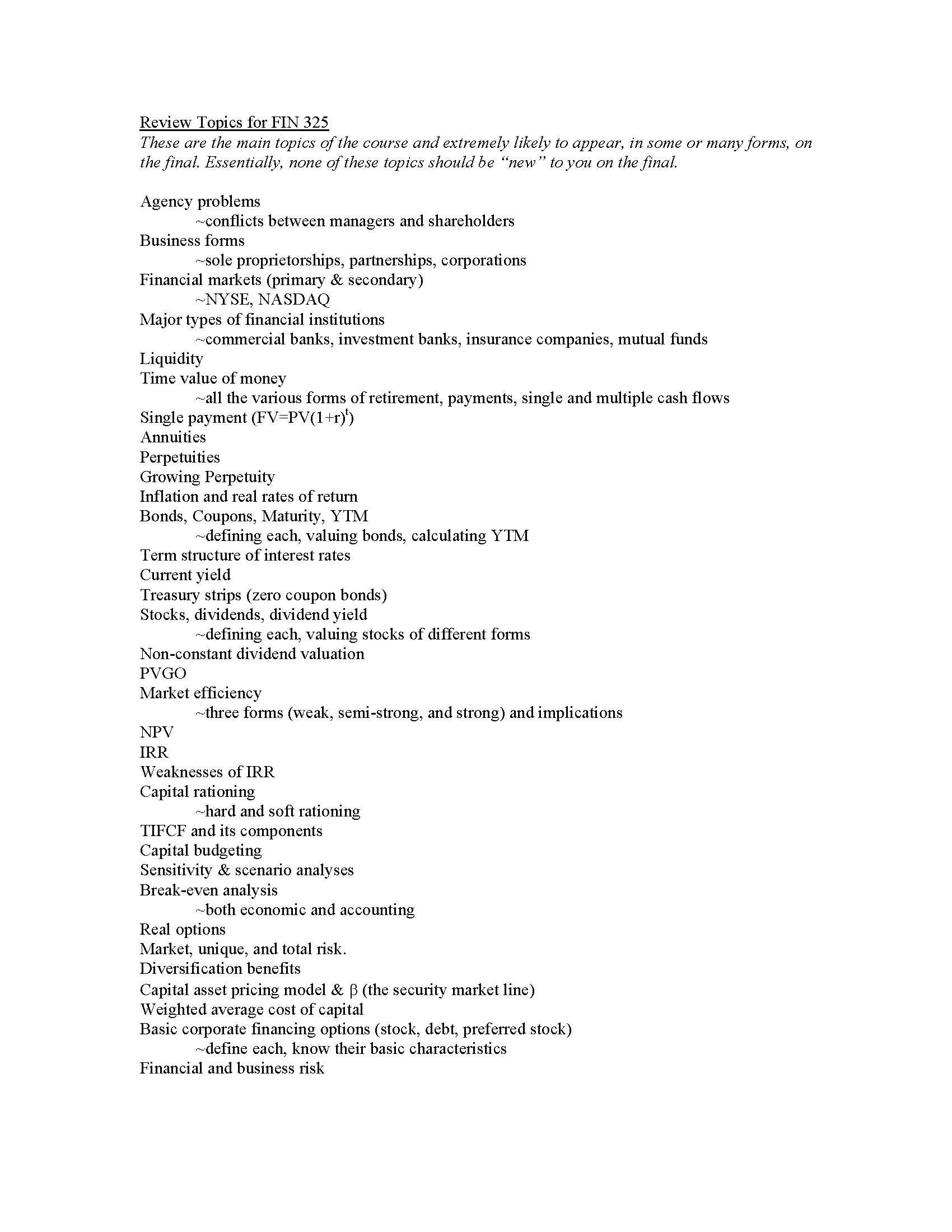 Introduction to Financial Management