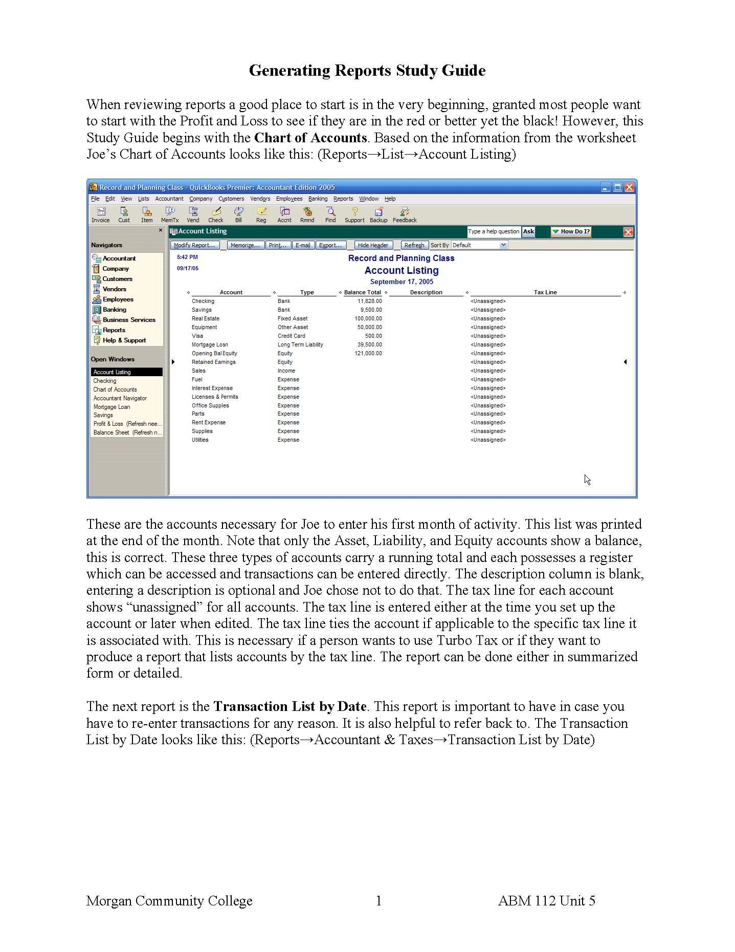 Records & Business Planning II