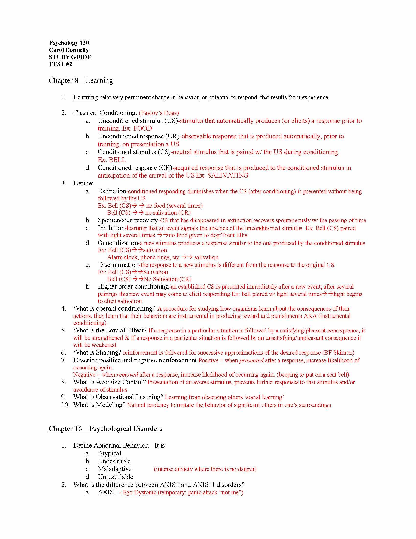 Elementary Psychology